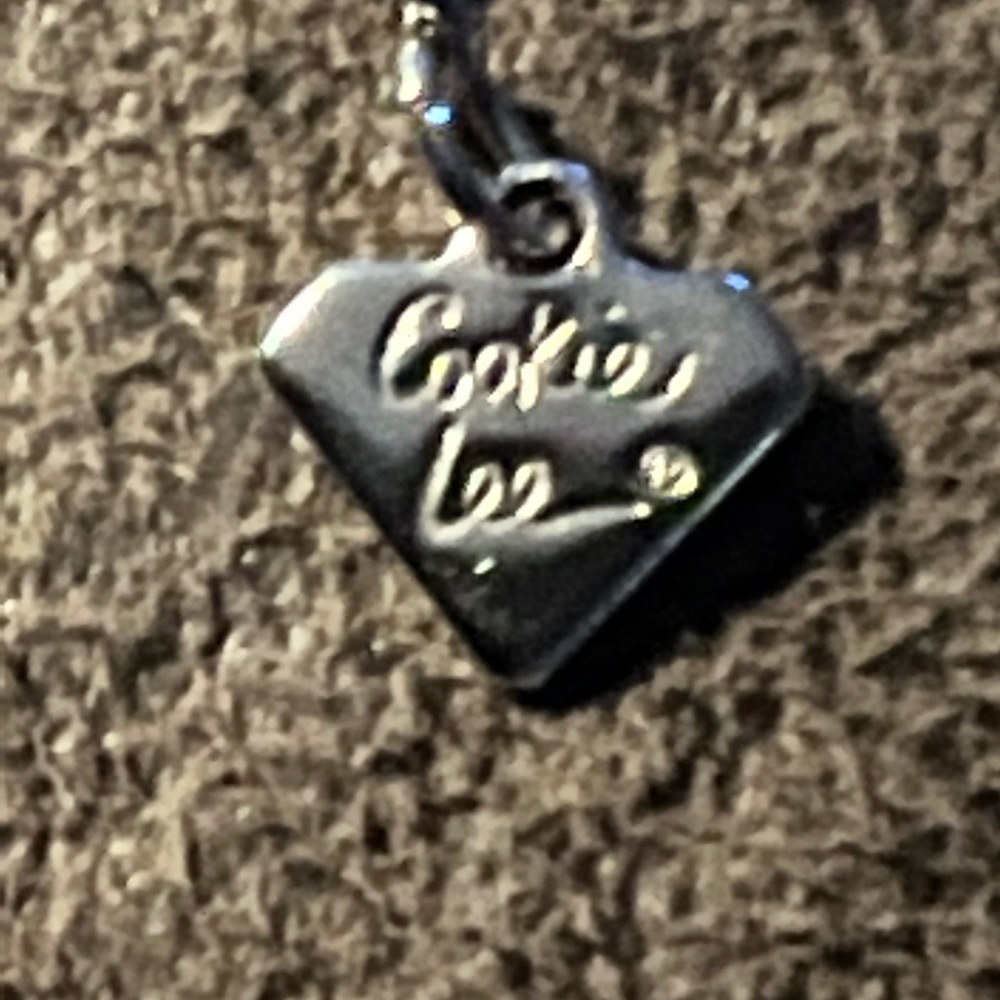 Cookie Lee Silver-Tone Filigree Cross Necklace with Clear Crystals - Picture 2 of 9